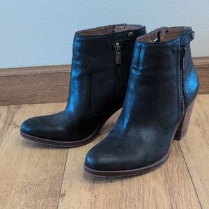 Lucky Brand Black Ankle Booties